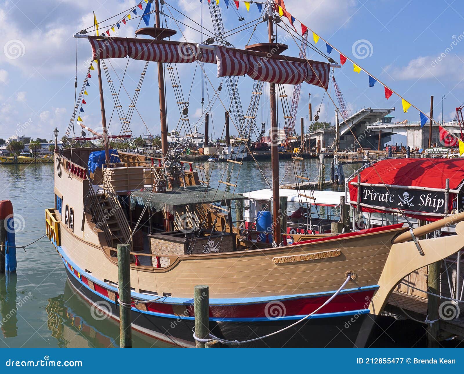 The Pirate Ship at John's Pass in Madeira Beach