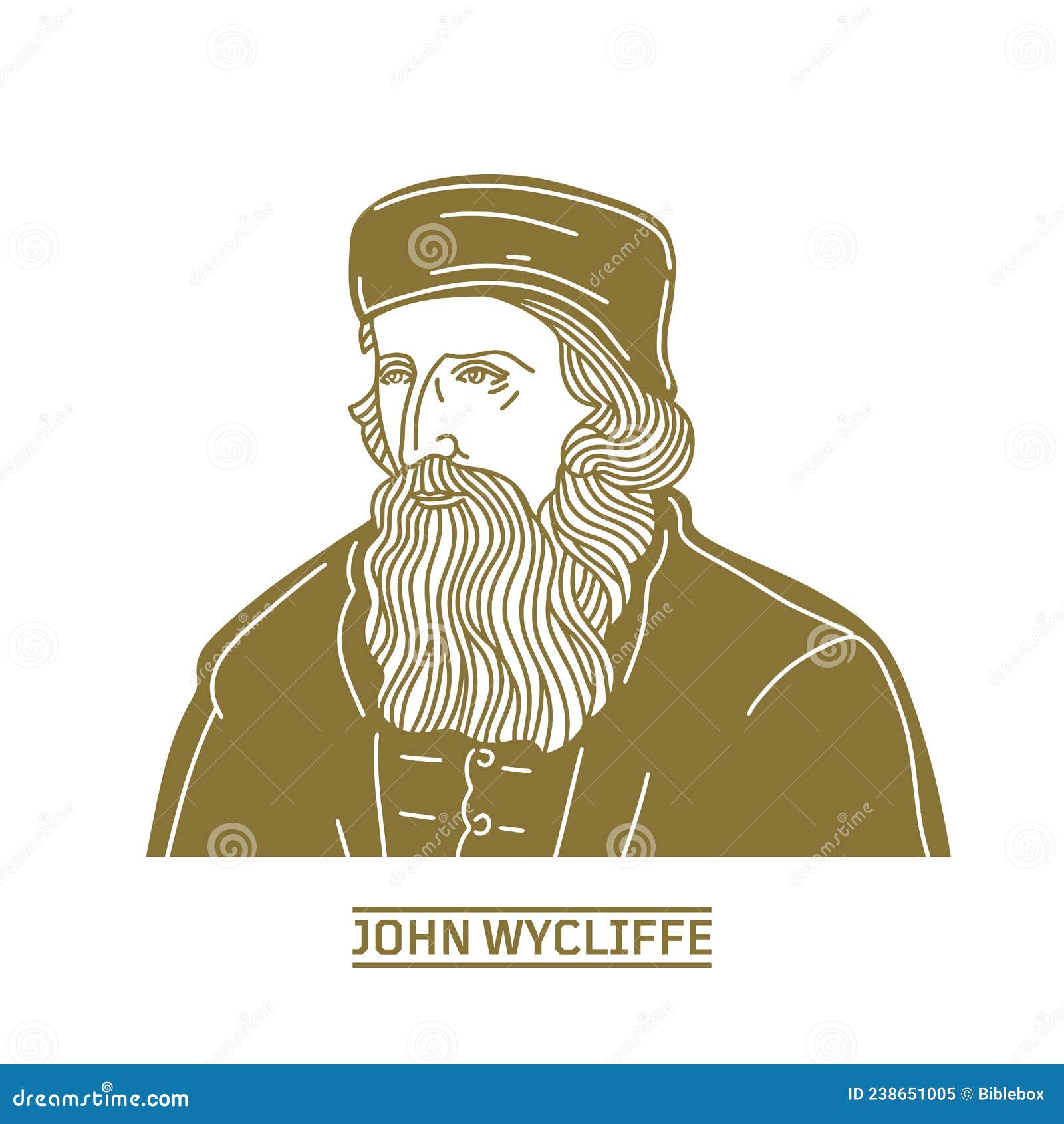 John Wycliffe 13201384 Foi Um Filósofo Teólogo Teólogo E Bíblico