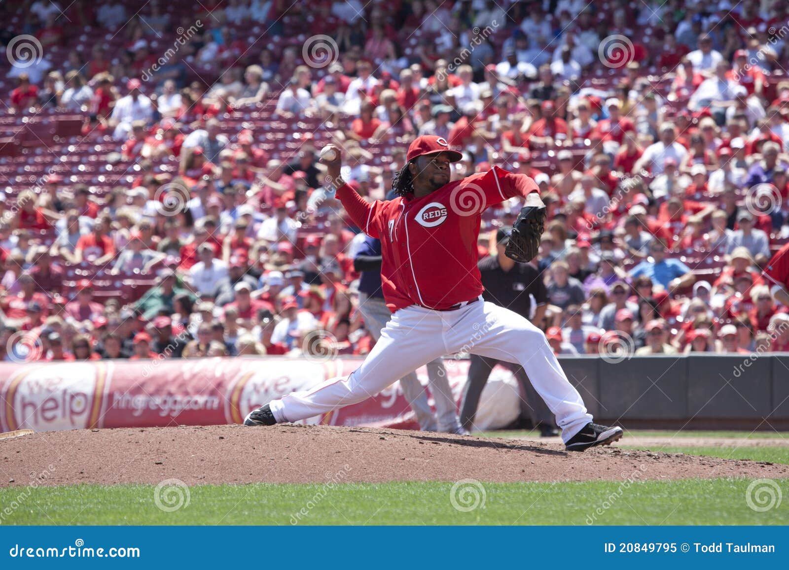 Johnny Cueto editorial image. Image of great, pitcher - 20849795