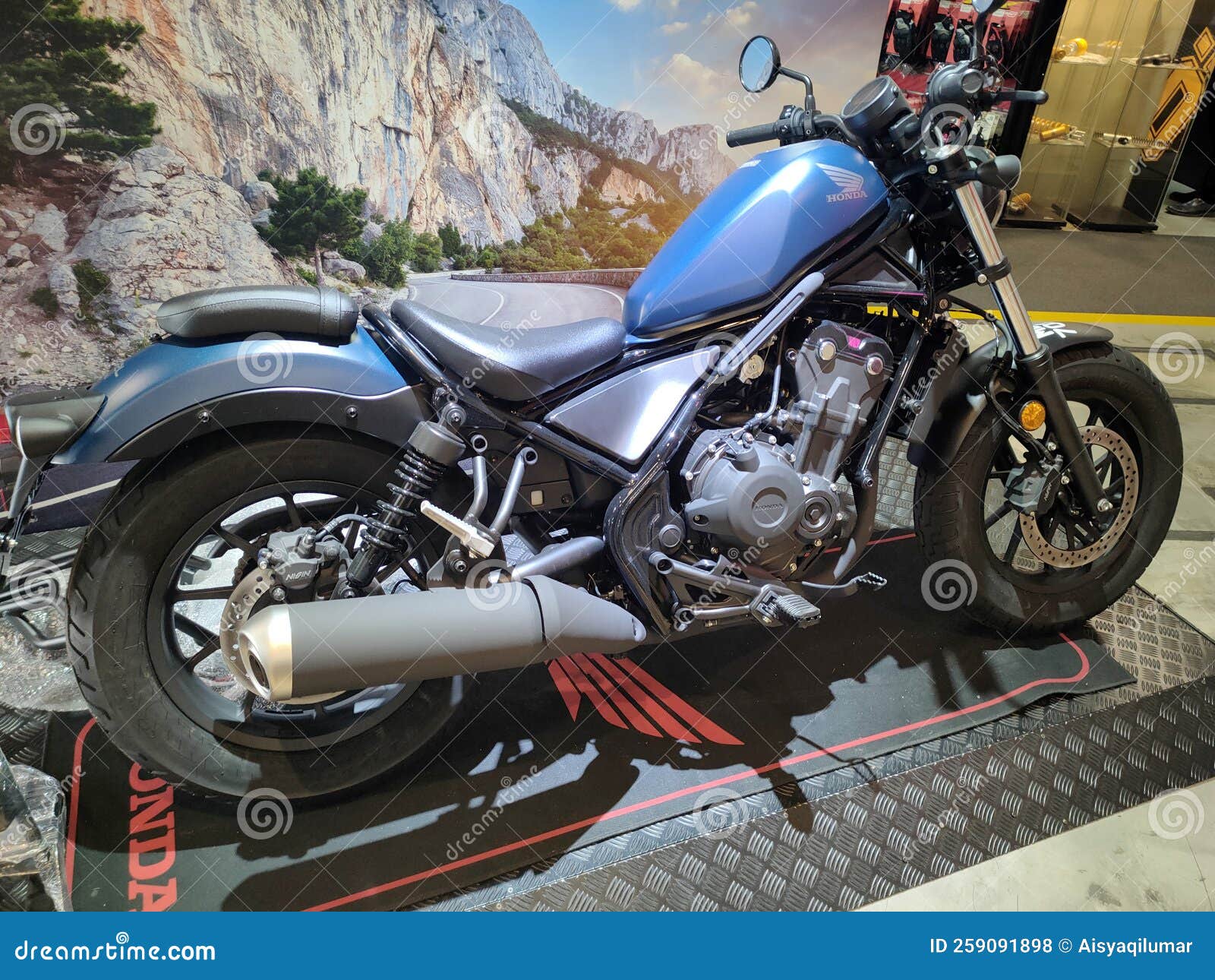 A Motorcycle Showroom that Showcases New Motorcycles for Customers