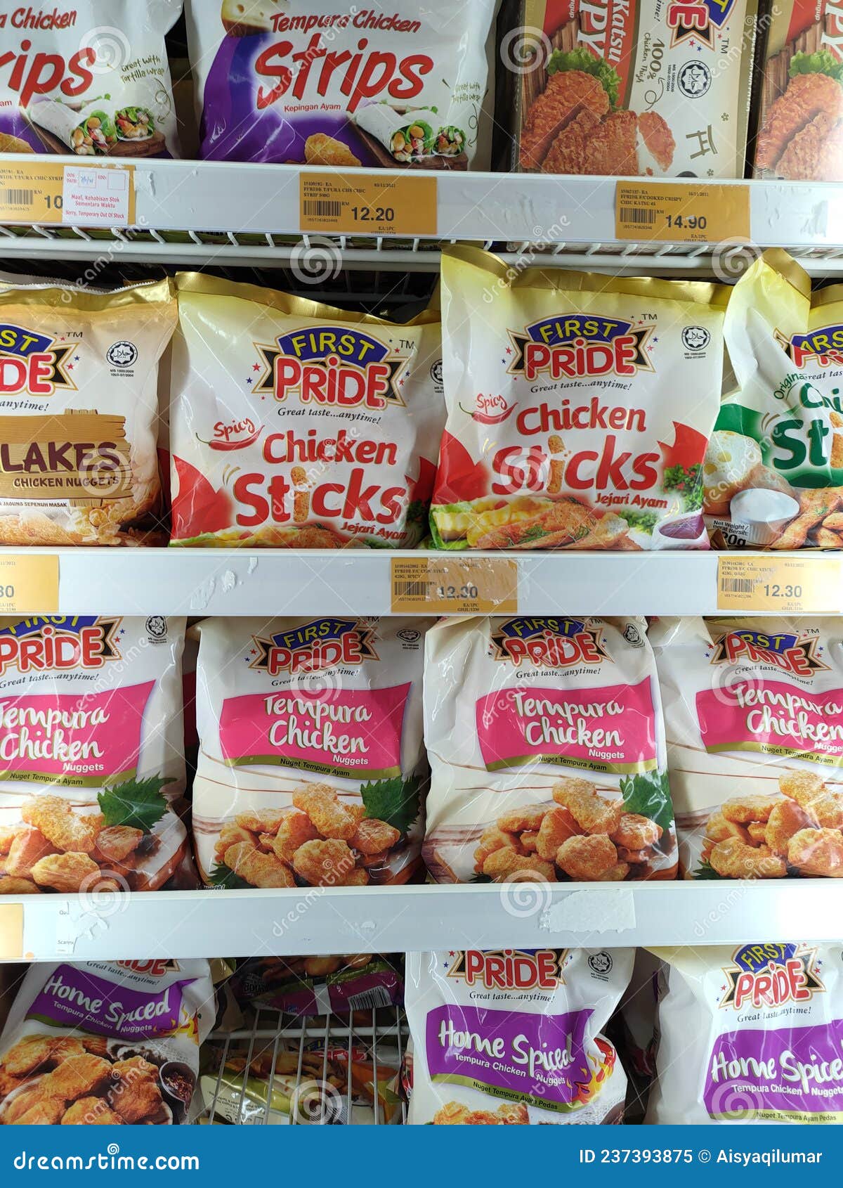 Selected Focused on Commercial Packaging of Chicken Nugget in Various ...