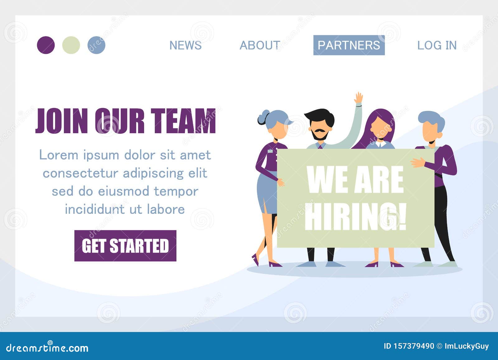 About Team Web Template By Flatheme On Dribbble