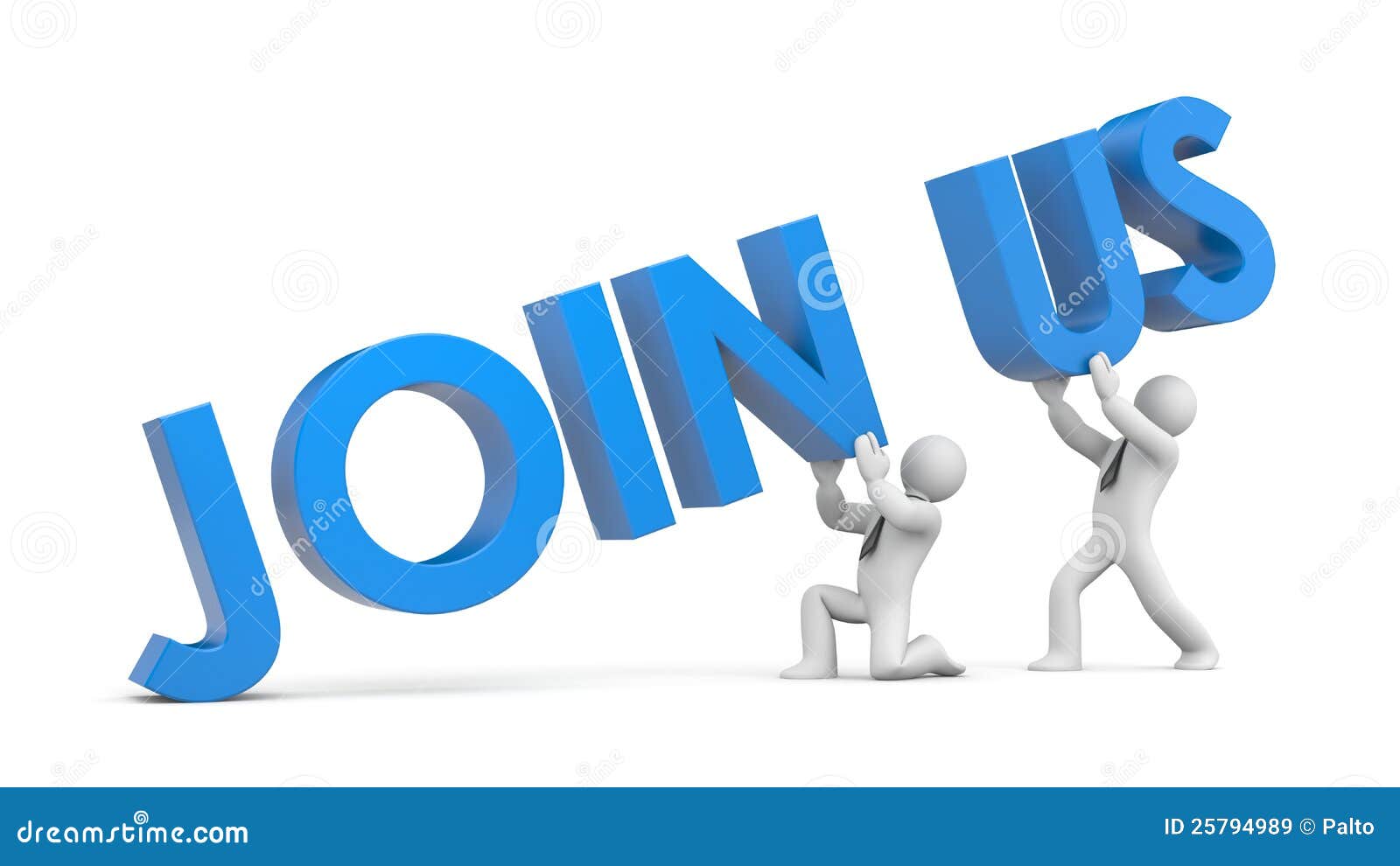 Join Us Royalty Free Stock Images Image 25794989