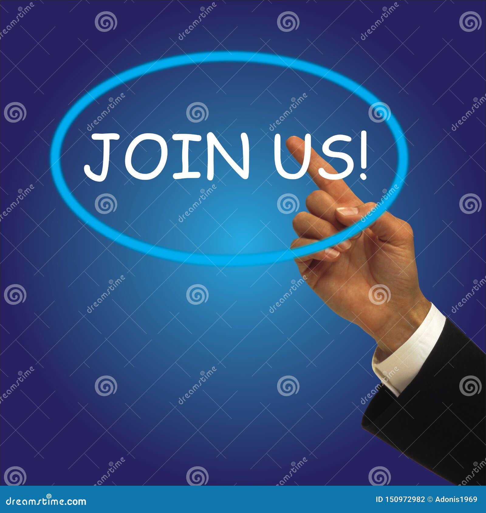 Join us stock photo. Image of board, like, design, community - 150972982