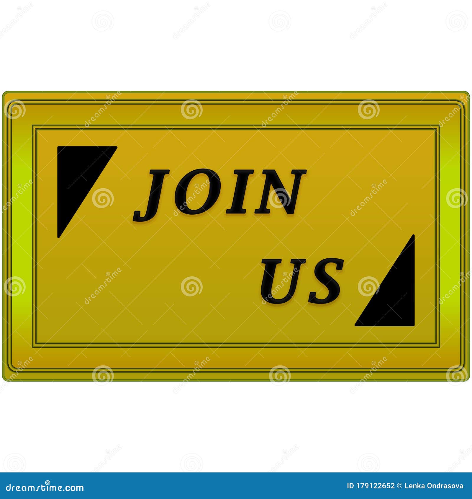 Join us button stock illustration. Illustration of human - 179122652