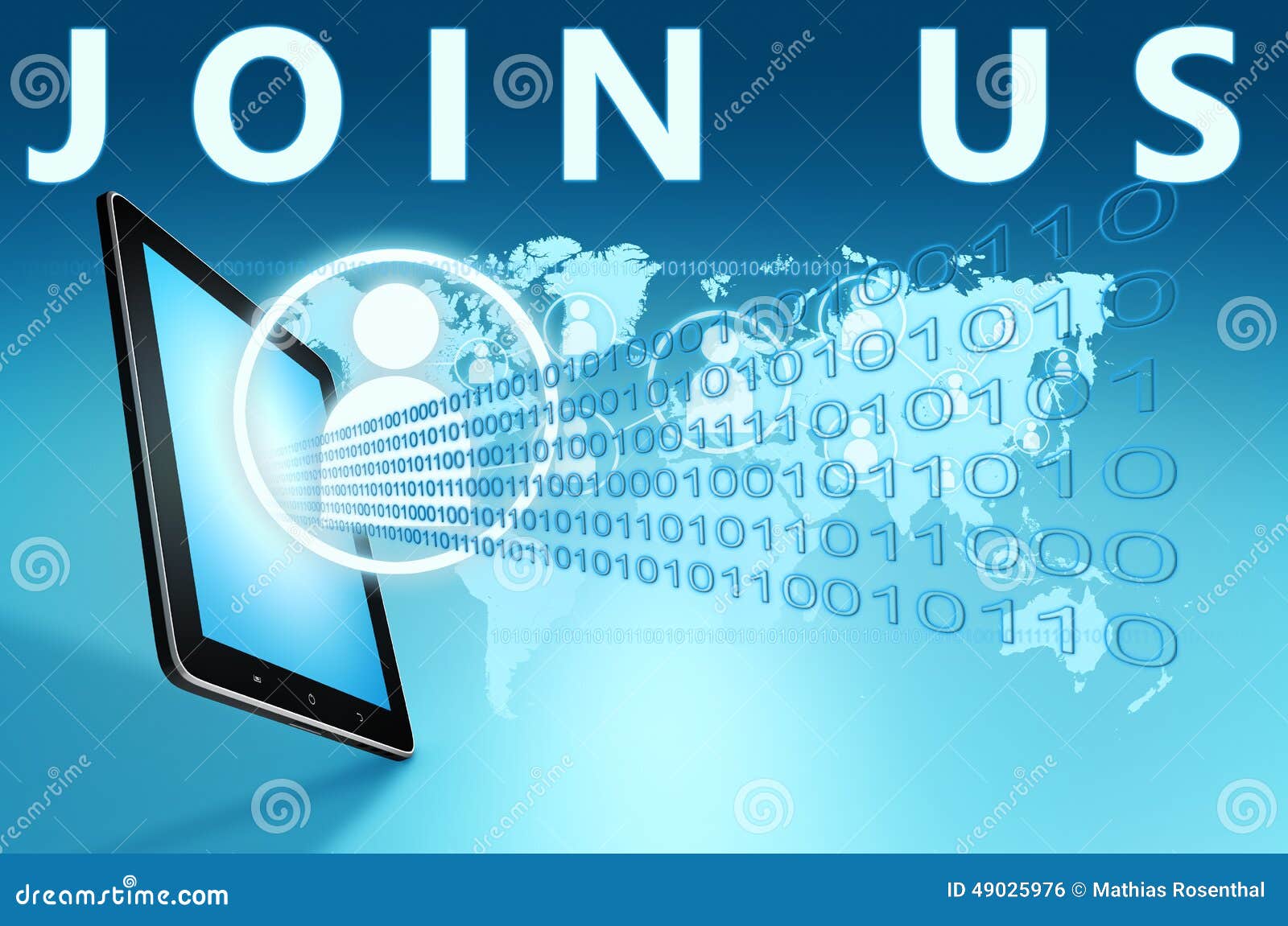 Join us stock illustration. Illustration of concept, recruitment - 49025976