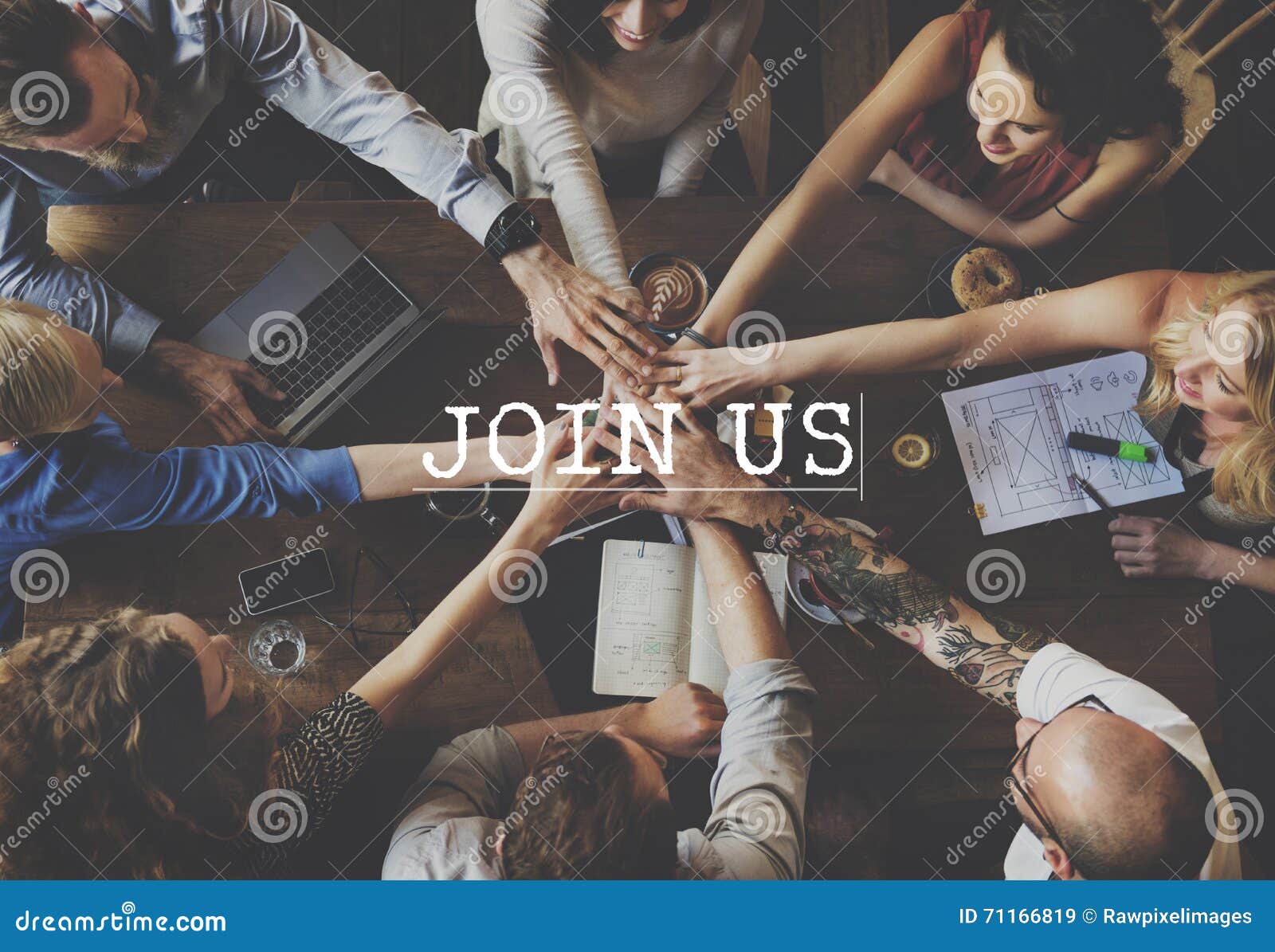 join us joining membership participate concept