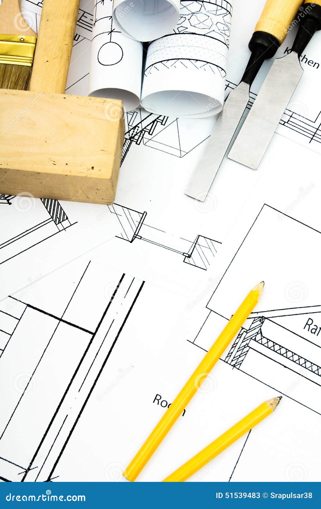 Joiner S Works. Drawings for Building and Working Stock Image Image of paper, carpenter 51539483