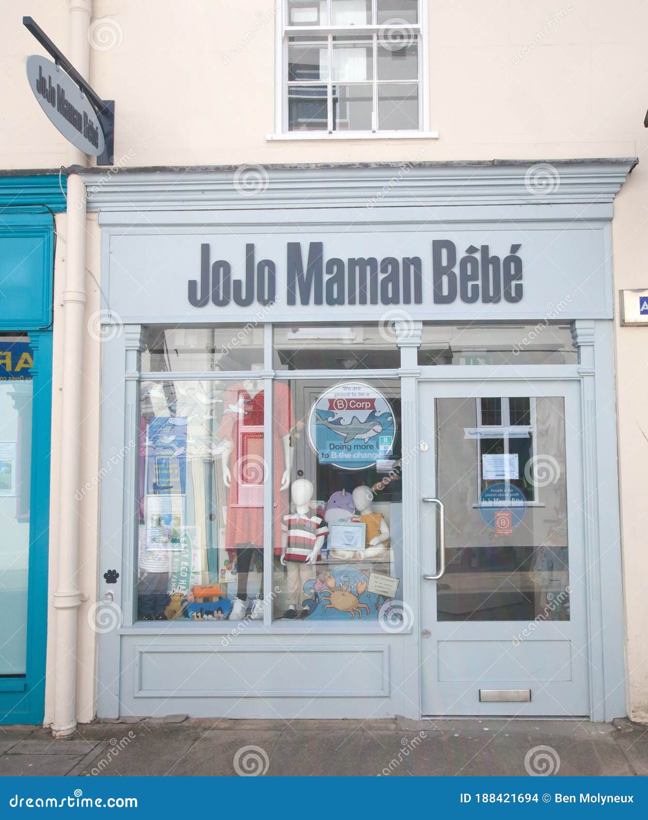 The Jojo Maman Bebe Shop in Cheltenham, Gloucestershire, United