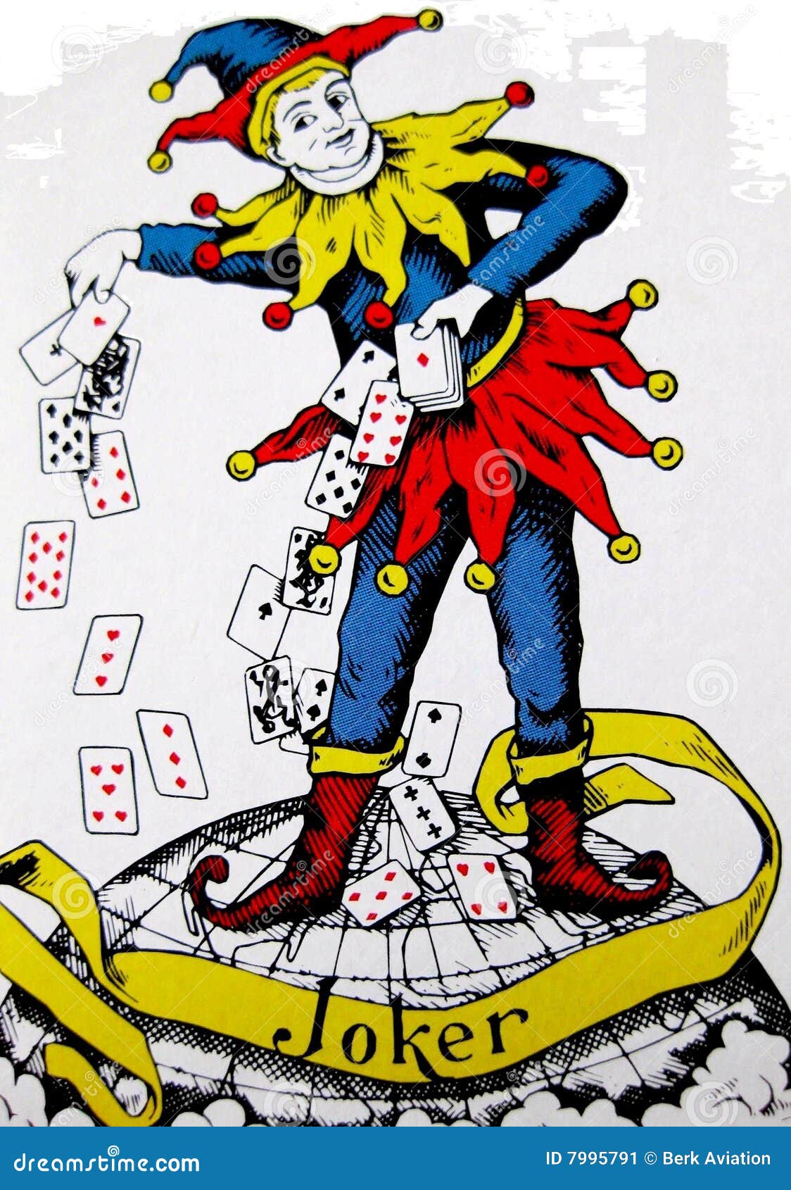 Joker Stock Afbeelding. Image Of Weddenschap, Casino, Geluk - 7995791