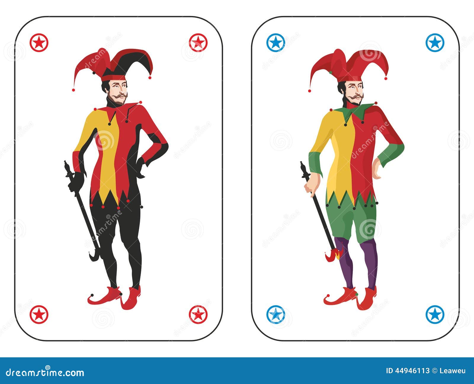 Joker Stock Vector Image 44946113