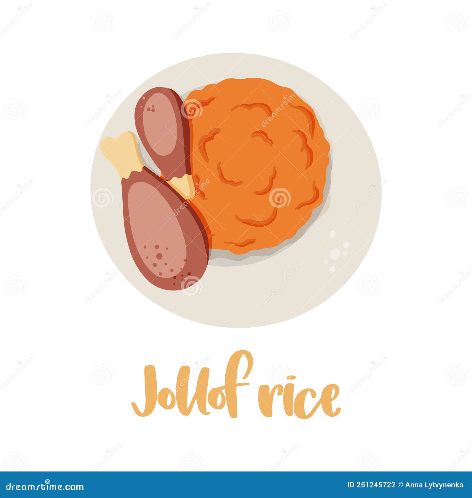 Nigerian Jollof Rice With Chicken - Flavorful Nigerian Jollof Rice With