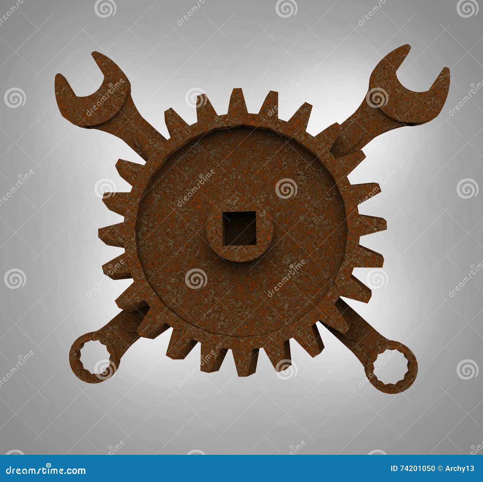 Jolly Rodger Made of Rusty Wrenches and Gearwheels, Fallout Post