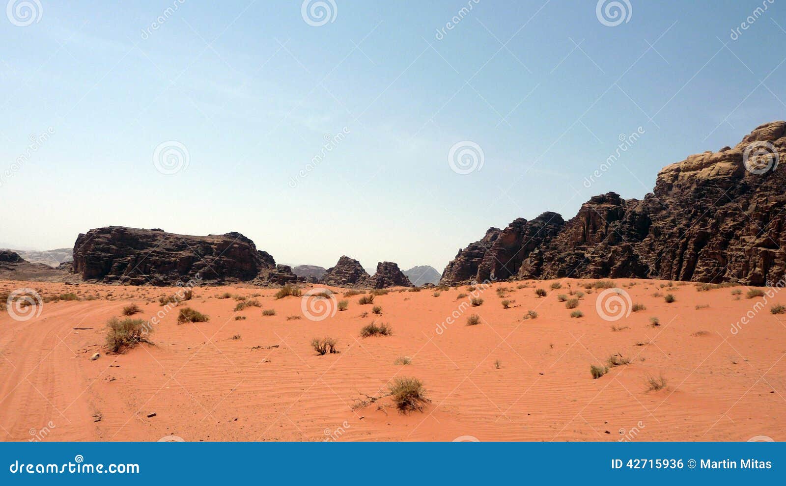 Jordan desert stock photo. Image of jordan, rock, wiew - 42715936