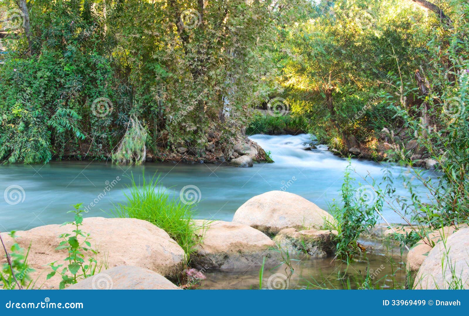Jordan River image stock. Image du nature, moyen, baptisez 33969499