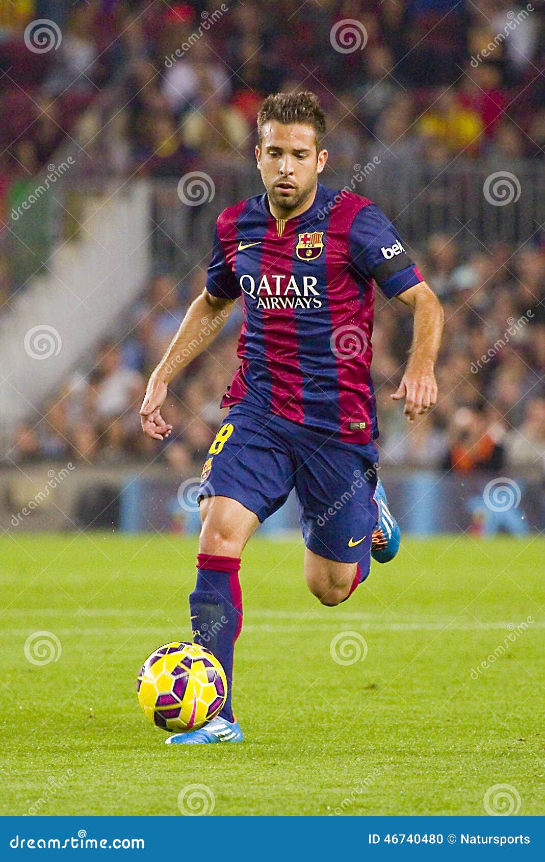 Jordi Alba of FC Barcelona editorial image. Image of november - 46740480