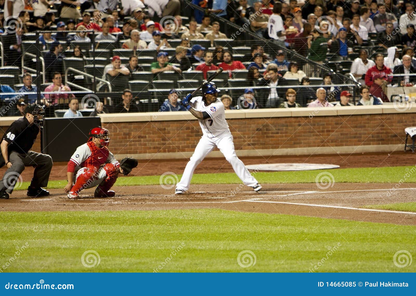 Jose Reyes E Carlos Ruiz Baseball Immagine Editoriale Immagine di