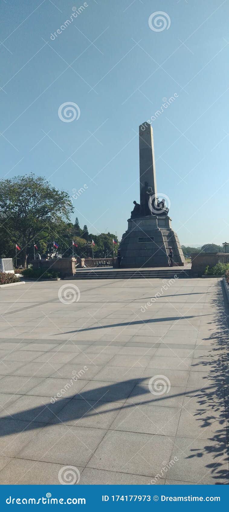 Jose Rizal Statue stock image. Image of heroe, rizal 174177973