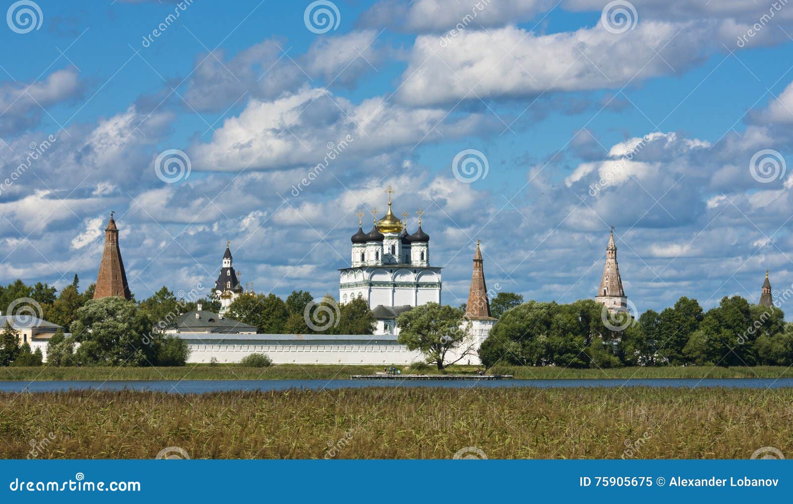 Joseph - monastério de Volokolamsk Central Rússia de Teryaevo