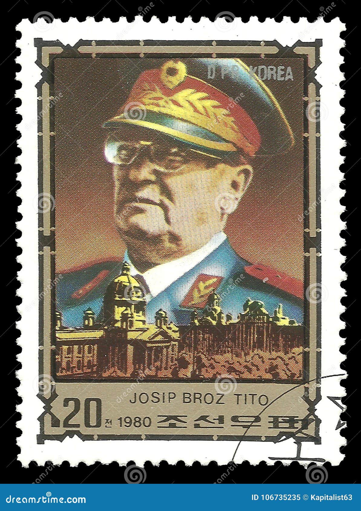 Josip Broz Tito image éditorial. Image du yugoslavia - 106735235