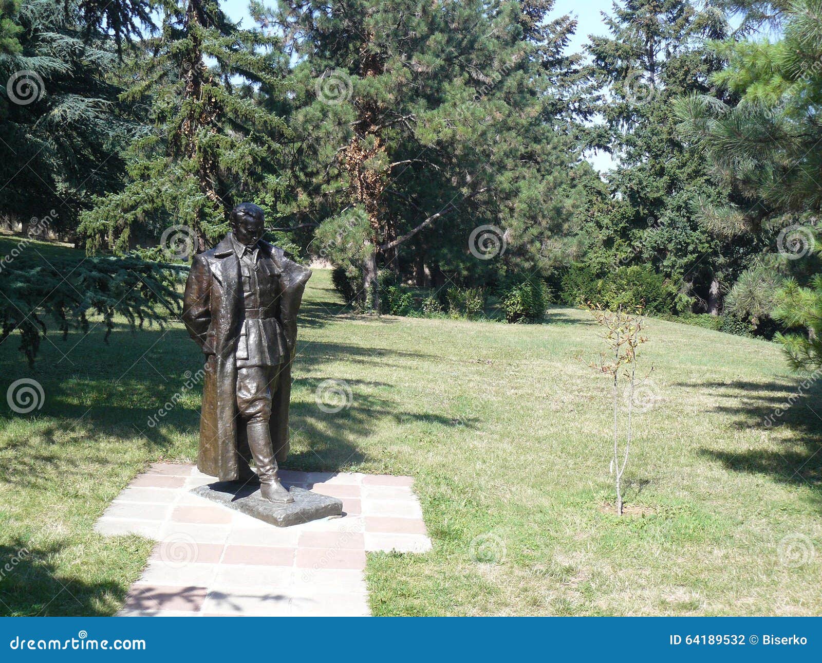 Josip Broz Titograf redactionele fotografie. Image of heiligdom 64189532