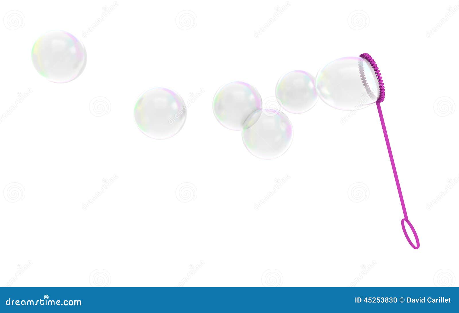 Jouet Pour Enfants De Baguette Magique De Bulle Soufflant Les Bulles  Savonneuses Dans L'air Illustration Stock - Illustration du rendez,  soufflement: 45253830