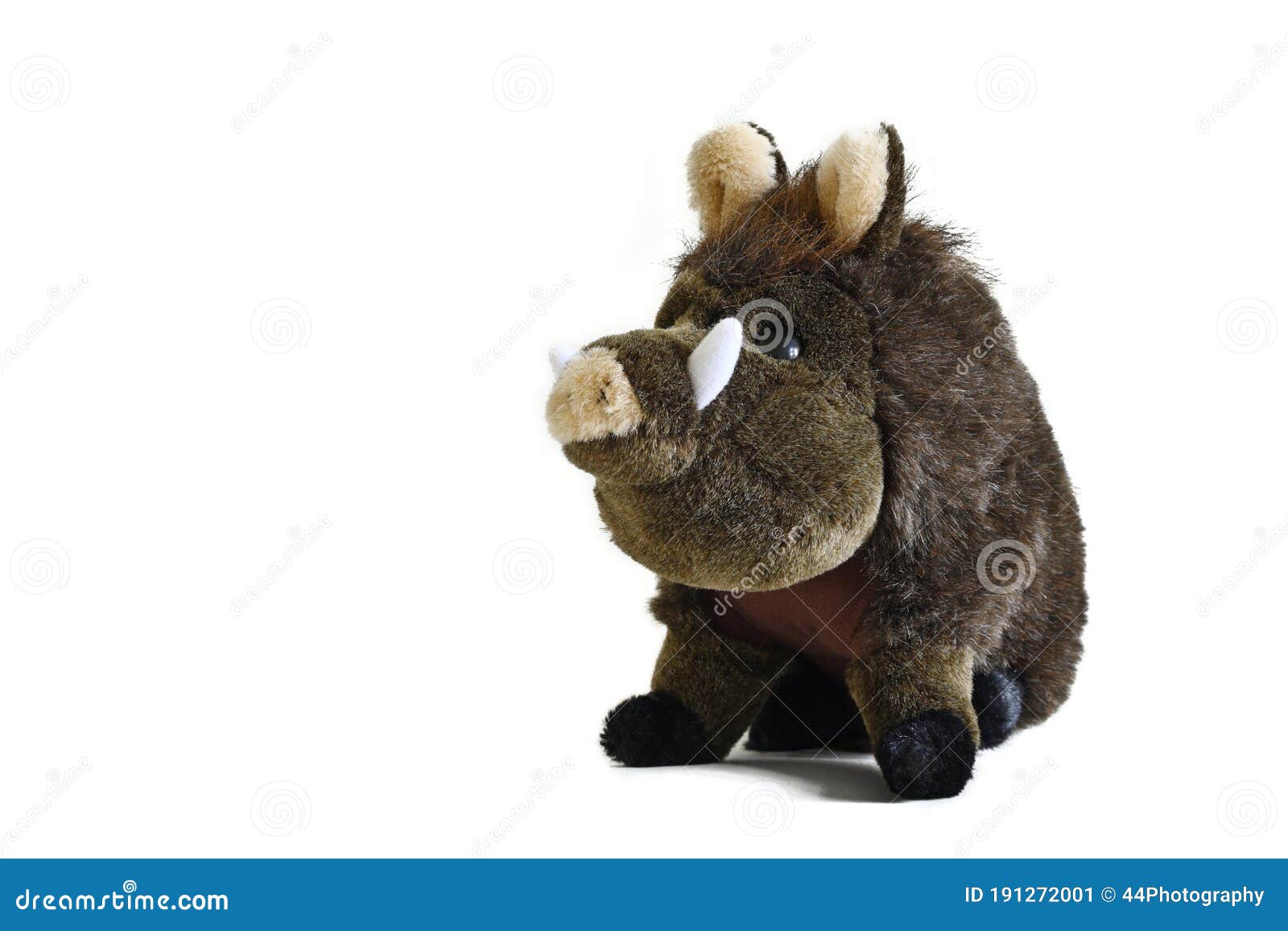 peluche sanglier sauvage Stock Photo