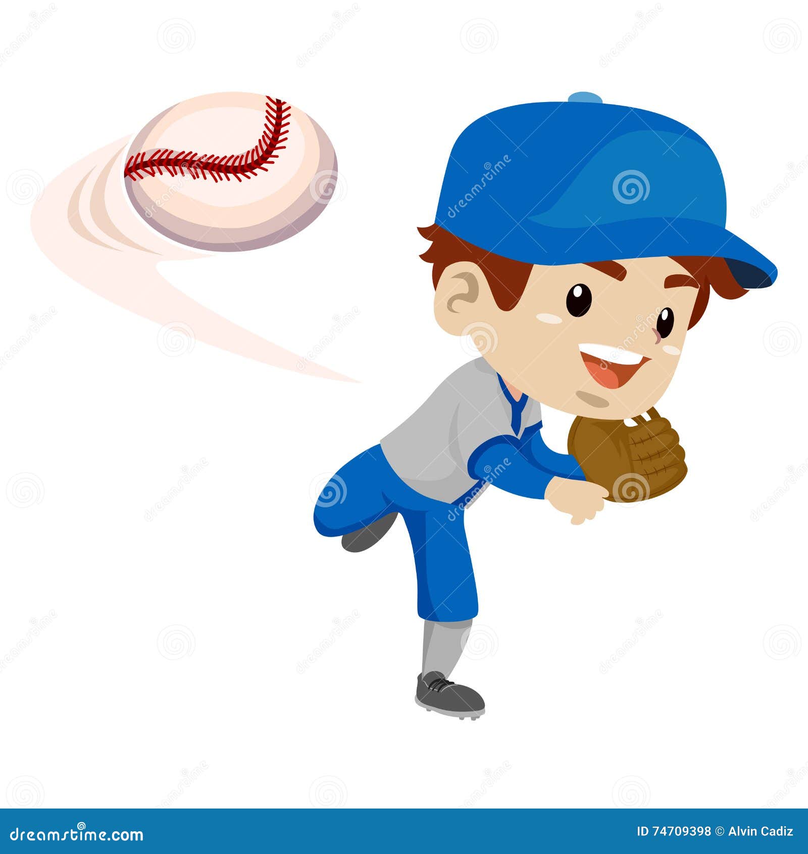 Klassenzimmer Regan Wellenförmig baseball enfant Bild Landschaft Kleid