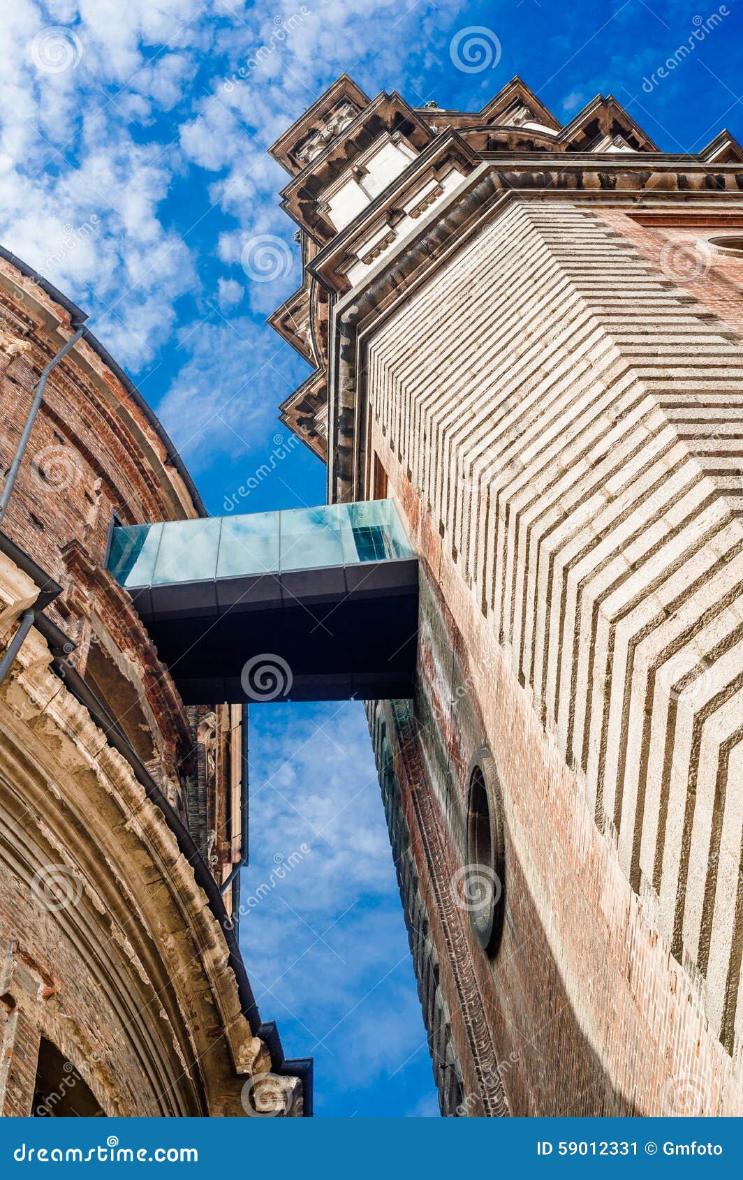 Journey in Italy: Novara, Piemonte. Architecture and monuments: urban view