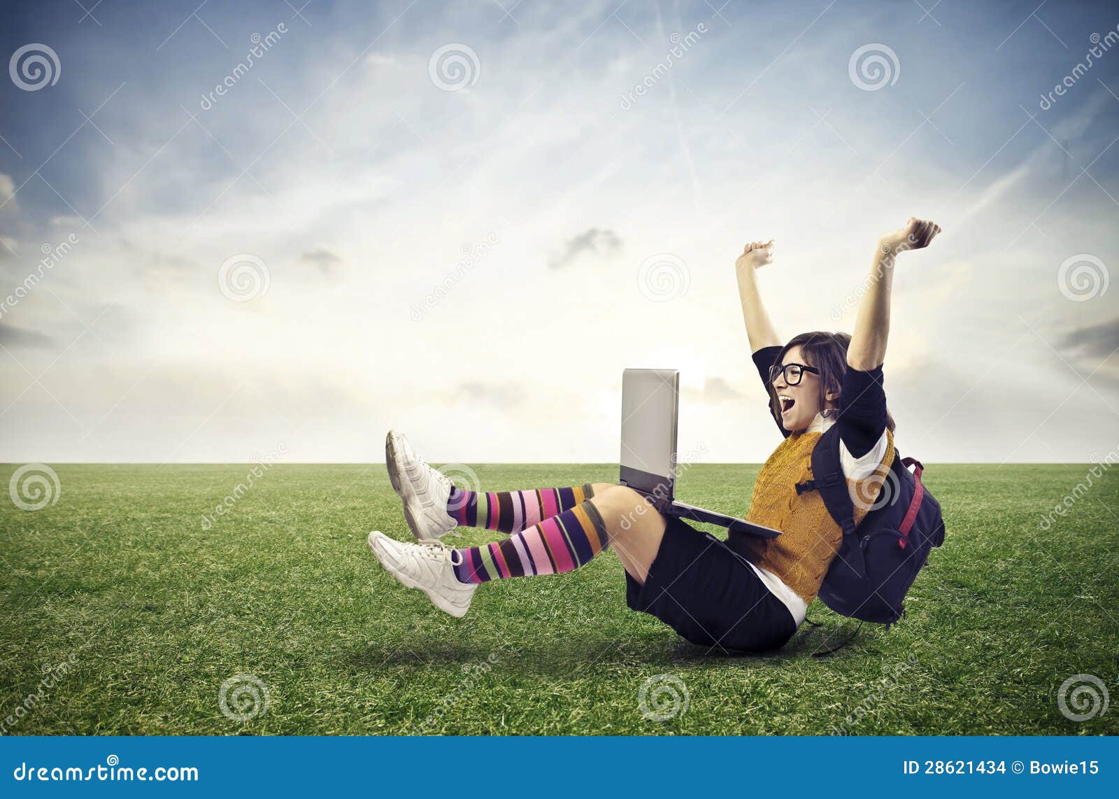 Joy stock photo. Image of school, happy, 28621434