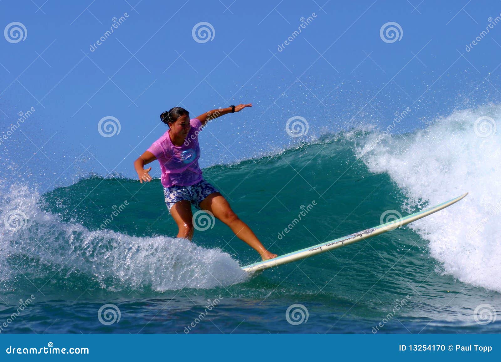 Joy Monahan Woman Surfing Champion Editorial Image Image of blue, ocean 13254170