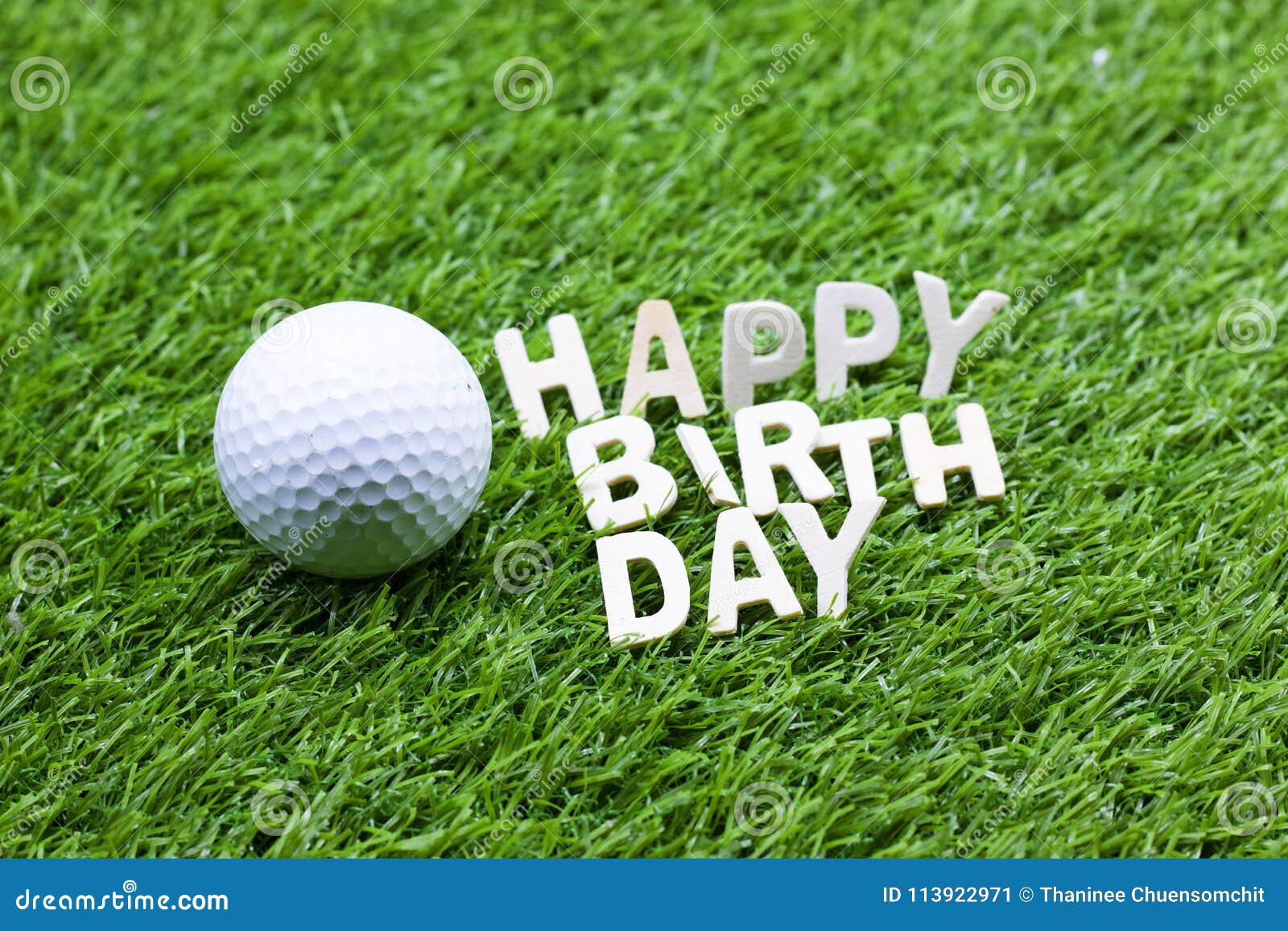 Joyeux Anniversaire Au Golfeur Image Stock Image Du Anniversaire Golfeur