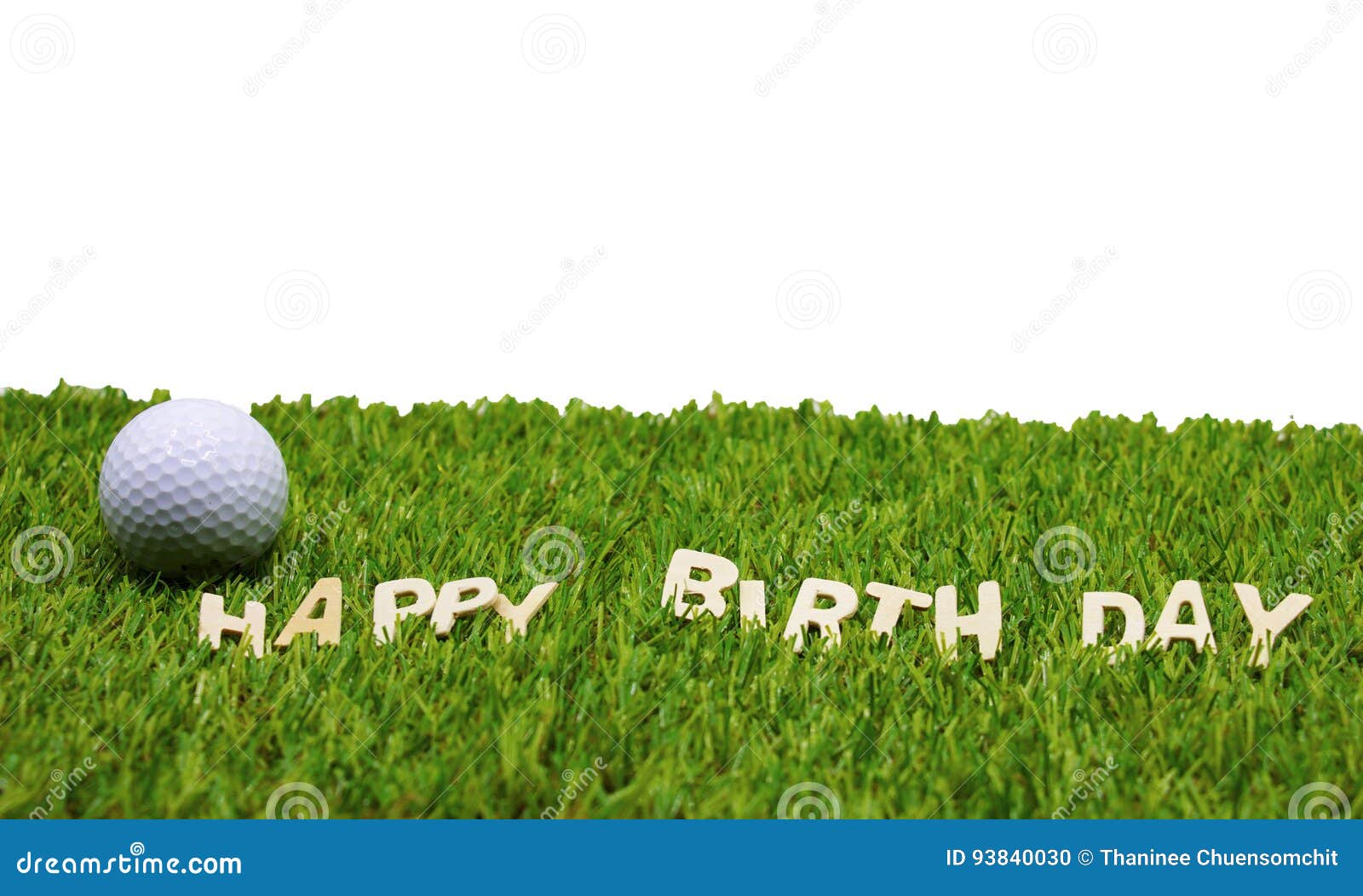 Joyeux Anniversaire Au Golfeur Photo Stock Image Du Anniversaire Golfeur