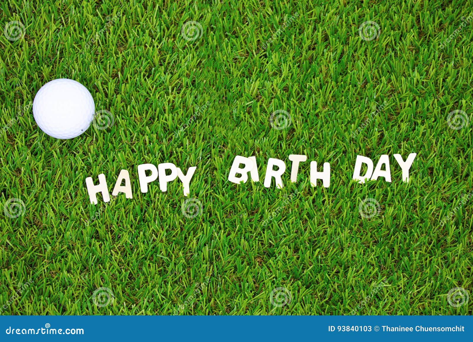 Joyeux Anniversaire Au Golfeur Image Stock Image Du Golfeur Joyeux