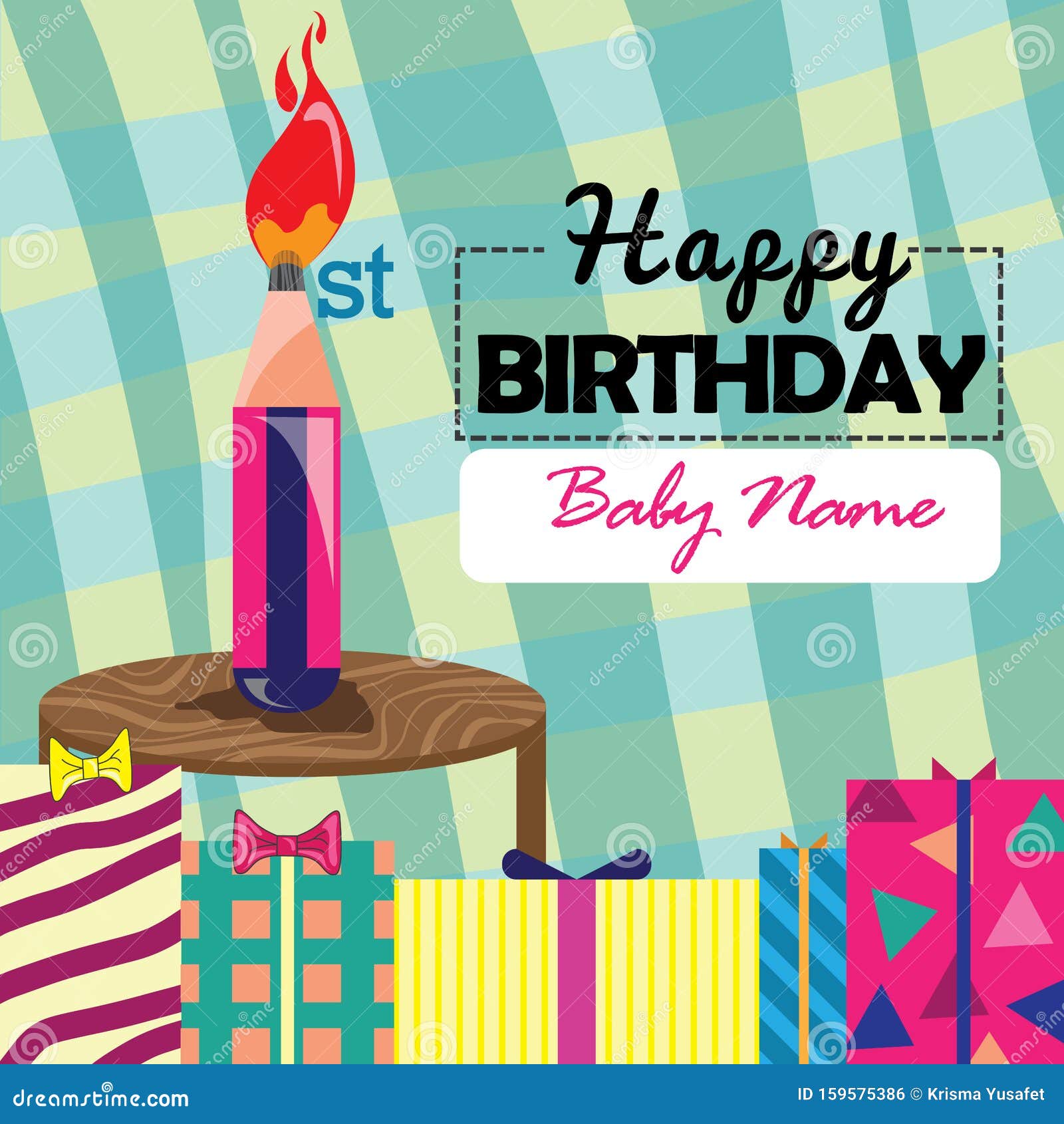 Joyeux Anniversaire D Abord Avec Un Crayon De Bougie Et Un Cadeau Illustration Stock Illustration Du Effectuez Abord Joyeux Anniversaire D Abord Avec Un Crayon De Bougie Et Un Cadeau Illustration Stock Illustration Du Effectuez Abord