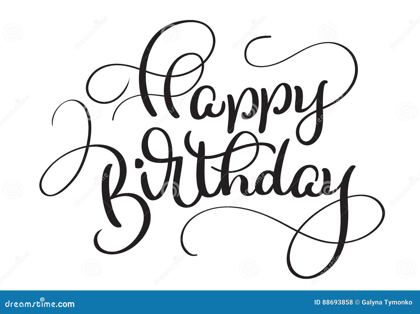 Joyeux Anniversaire Des Textes Sur Le Fond Blanc Illustration Eps10 De Vecteur De Lettrage De Calligraphie Illustration De Vecteur Illustration Du Mignon Encre Joyeux Anniversaire Des Textes Sur Le Fond Blanc Illustration Eps10 De Vecteur De Lettrage De Calligraphie Illustration De Vecteur Illustration Du Mignon Encre