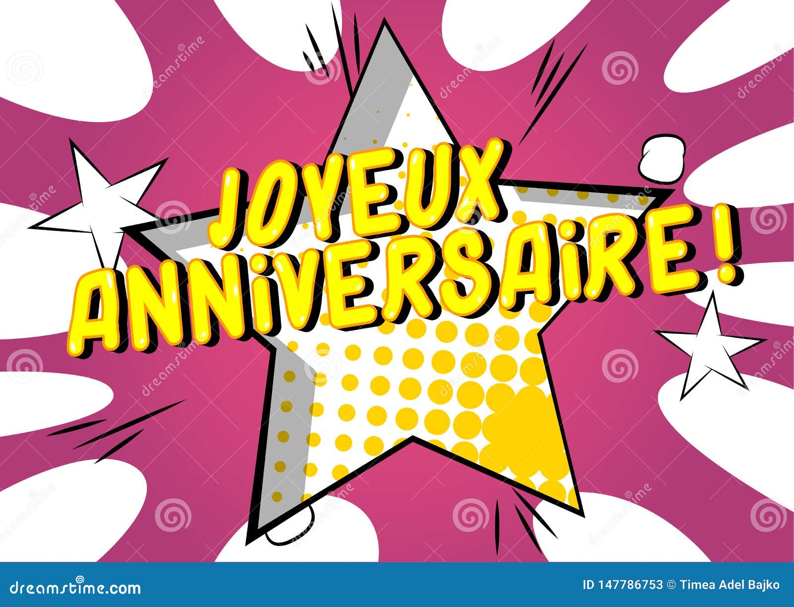Joyeux Anniversaire Happy Birthday In French Stock Vector Illustration Of Holiday Graphic Joyeux Anniversaire Happy Birthday In French Stock Vector Illustration Of Holiday Graphic