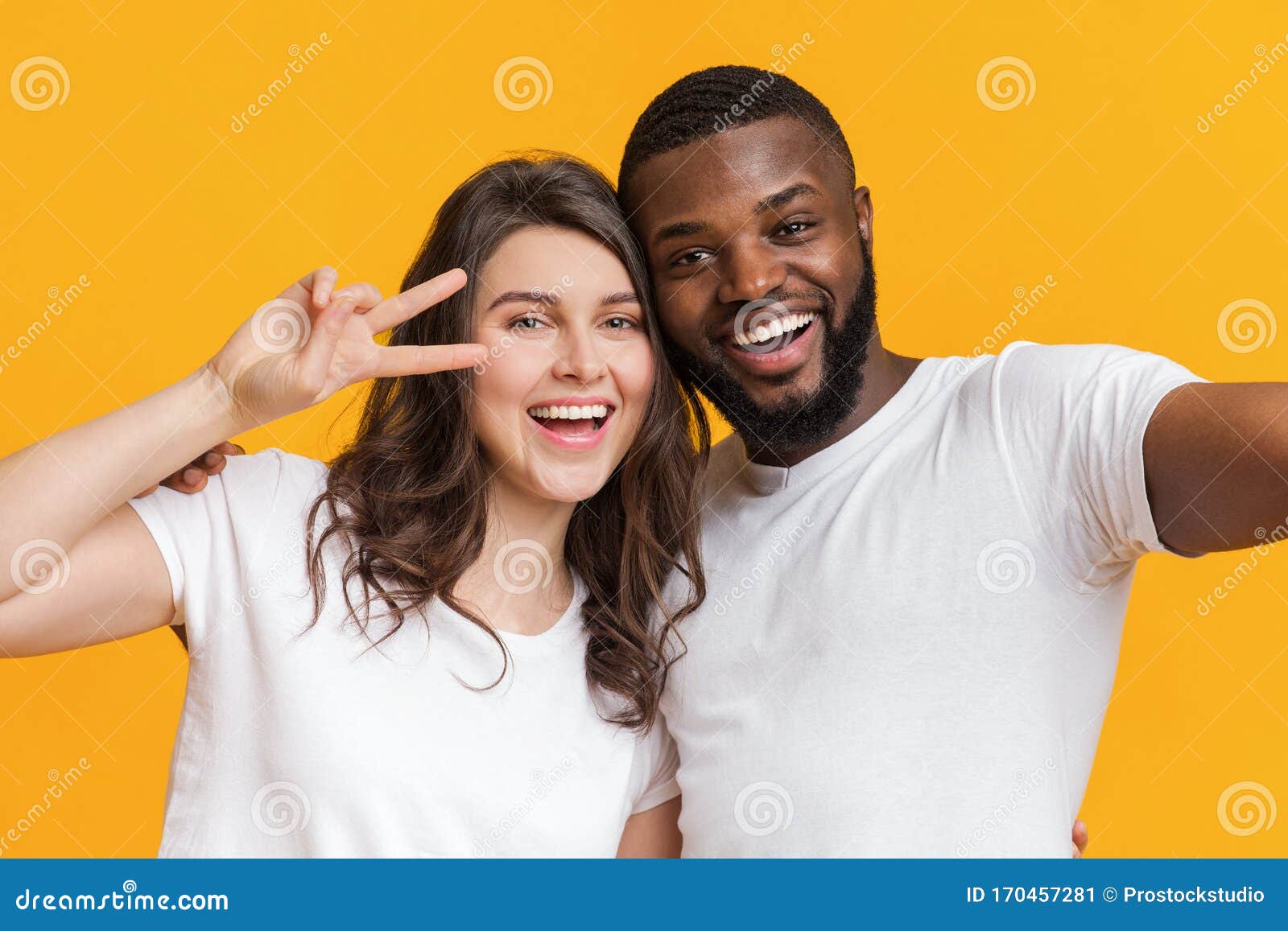 Black guy and girl