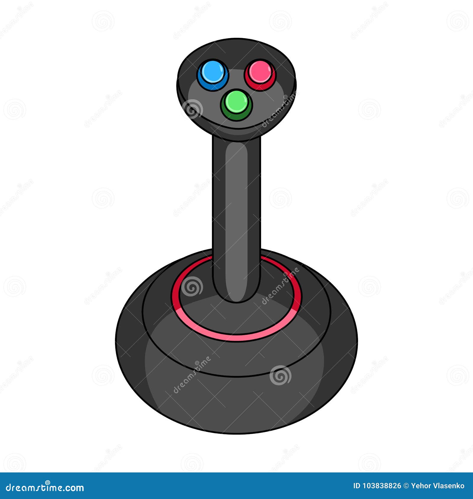 Joystick for Control Single Icon in Cartoon Style for Design.Car  Maintenance Station Vector Symbol Stock Web Stock Vector - Illustration of  collection, technology: 103838826