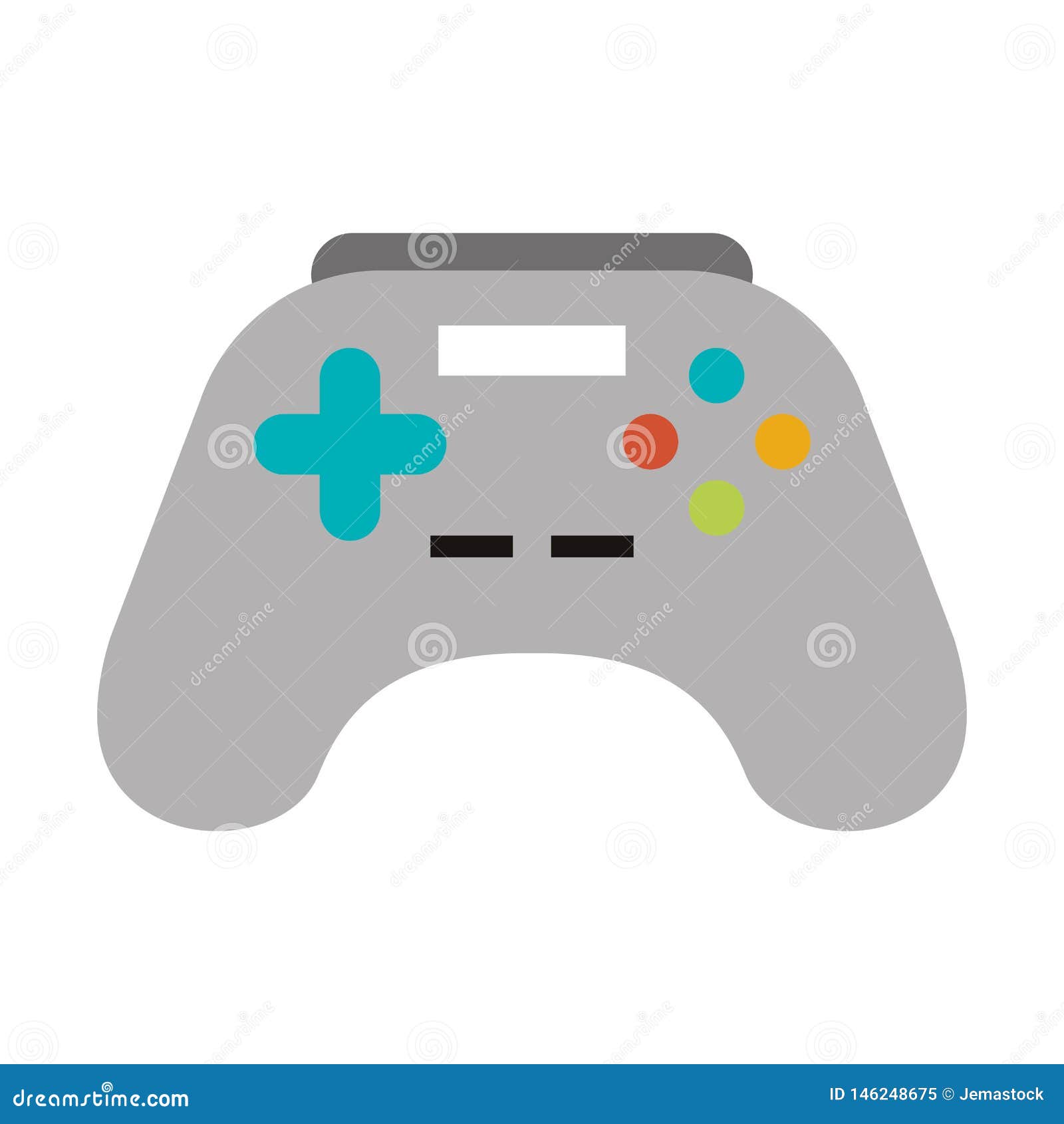 Joystick icon cartoon stock vector. Illustration of button - 146248675