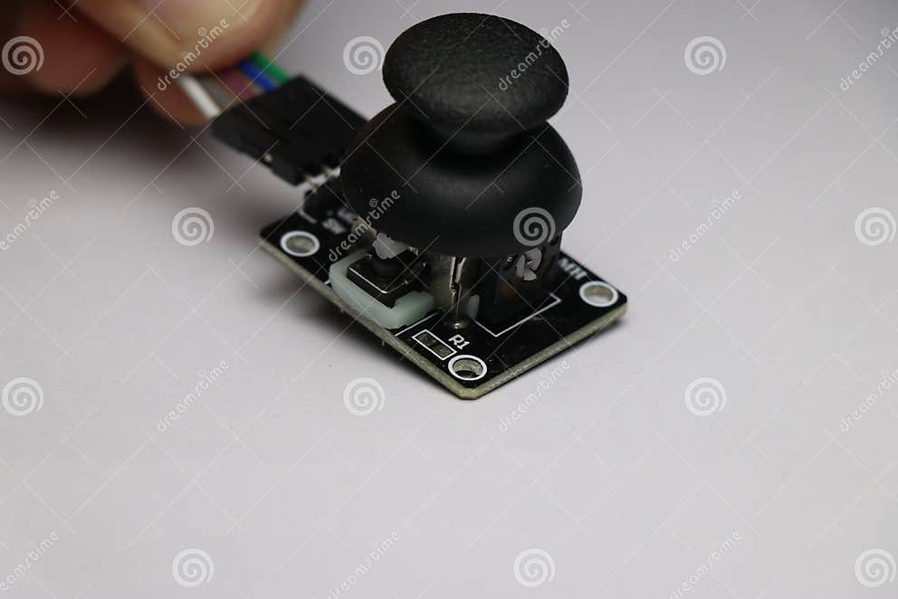 Joystick Module Used To Make Various Arduino Projects. Analog Joystick ...