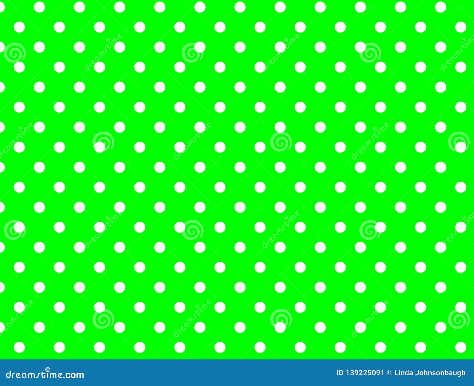 Jpg. Green Background with White Polka Dots Stock Vector ...