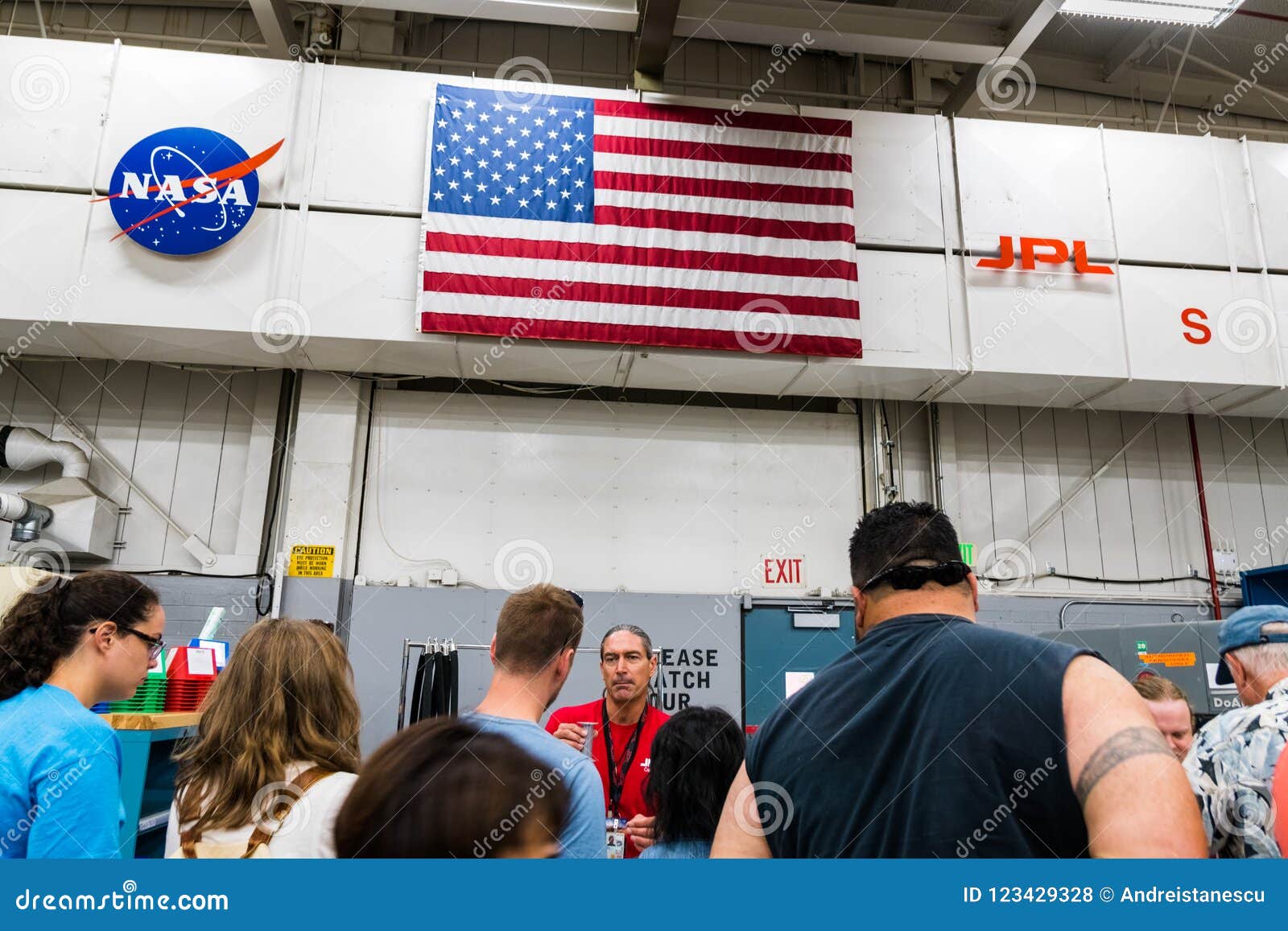 JPL Visit at the `open House` Annual Event `a Ticket To Explore JPL