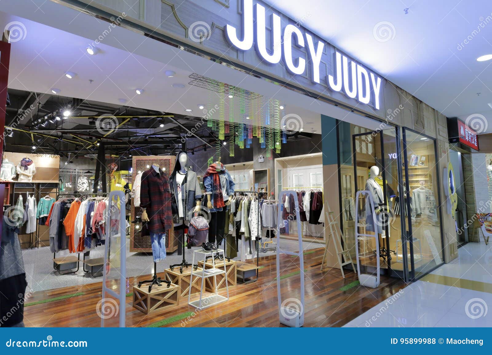 The Jucy Judy Clothing Store in Meisui Mall Editorial Stock Photo ...