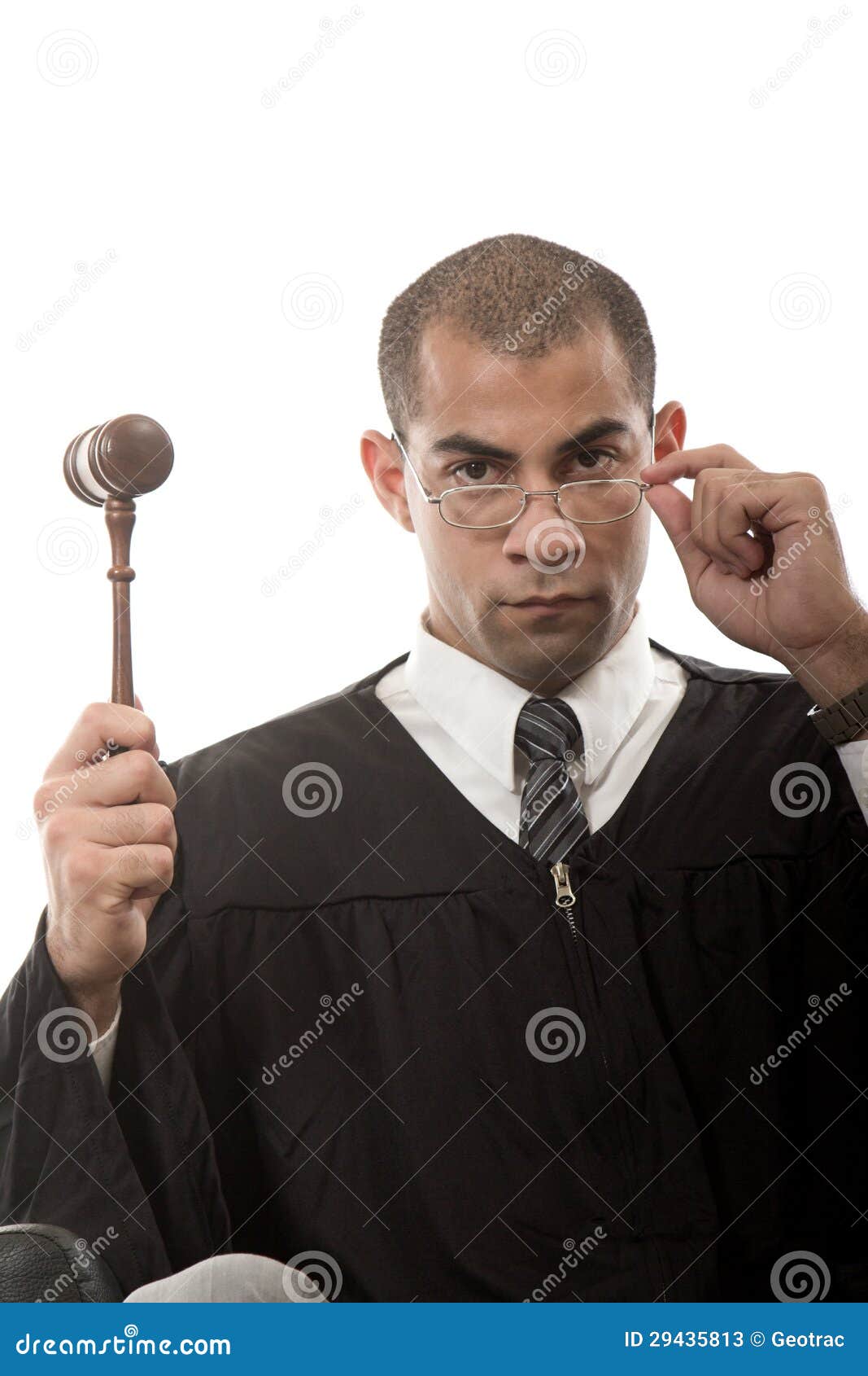 Judge and gavel stock image. Image of hunk, male, gentleman 29435813