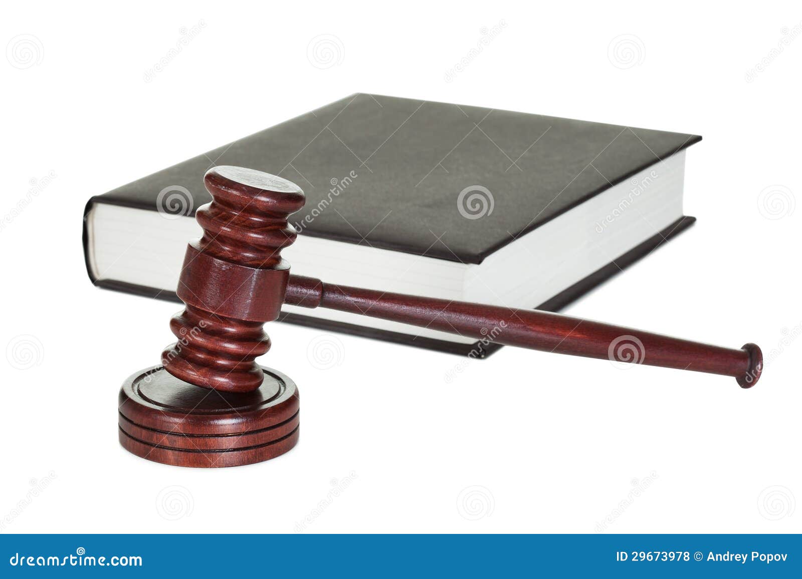 Judge Gavel And Law Book Stock Photo Image Of Equal