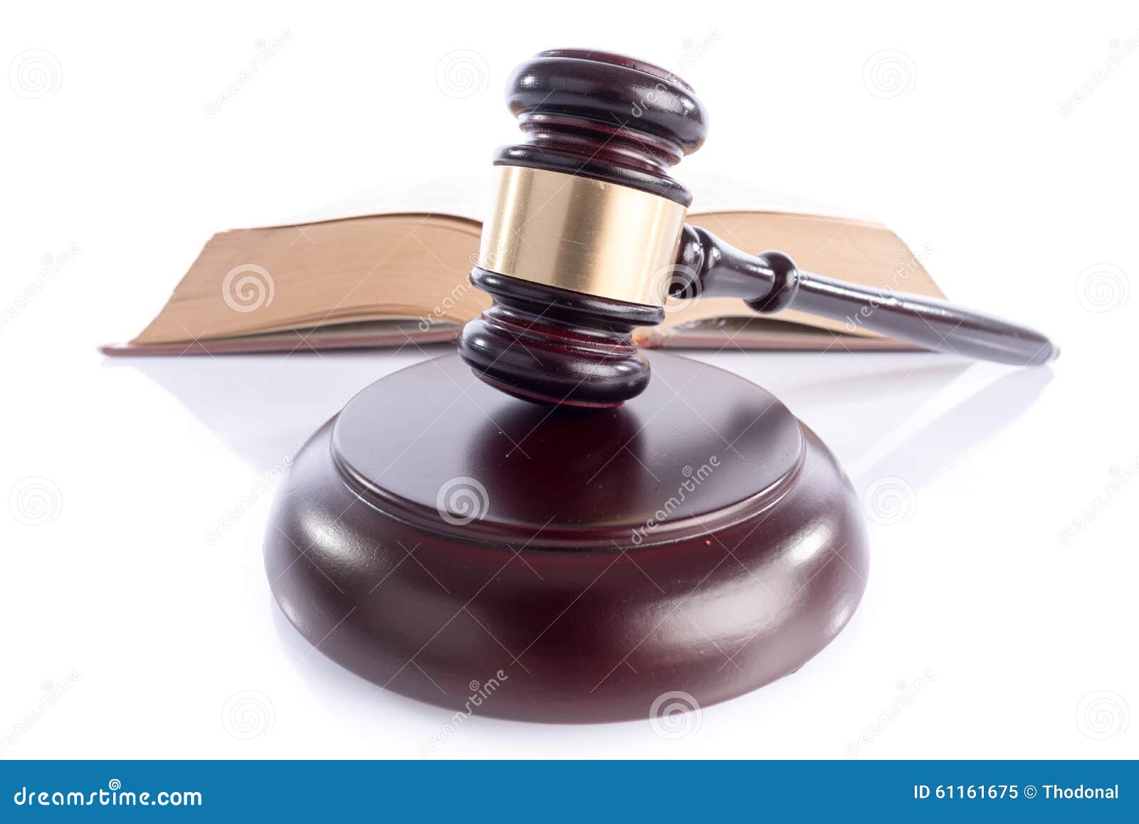 Judge hammer with law book stock image. Image of judicial 61161675
