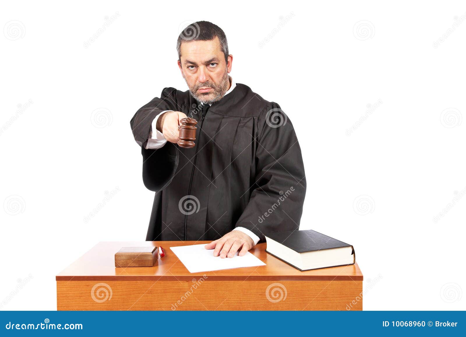 Judge reading a sentence stock photo. Image of adjournment 10068960