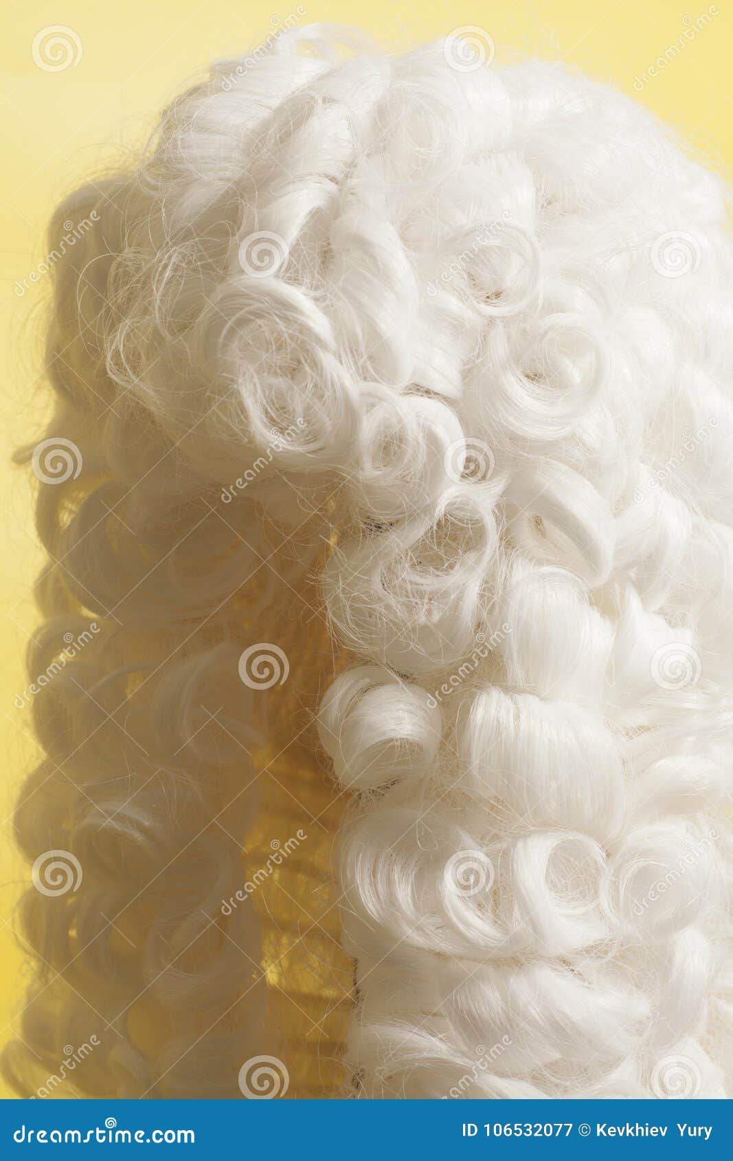 Judge wig stock image. Image of hair, judge, headdress 106532077