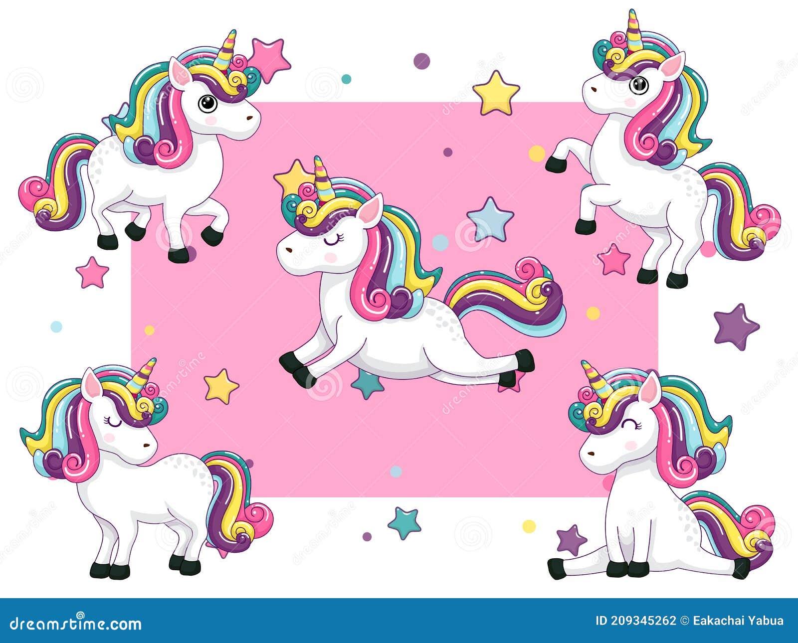 Juego De Dibujos Animados De Personajes Bonitos De Unicornio. Ilustración Vectorial Con Animal De Dibujos Animados Felices Ilustración del Vector - Ilustración de arte, lindo: 209345262 Juego De Dibujos Animados De Personajes Bonitos De Unicornio. Ilustración Vectorial Con Animal De Dibujos Animados Felices Ilustración del Vector - Ilustración de arte, lindo: 209345262